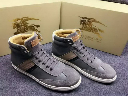 Burberry High-Top Fashion Men Shoes--024